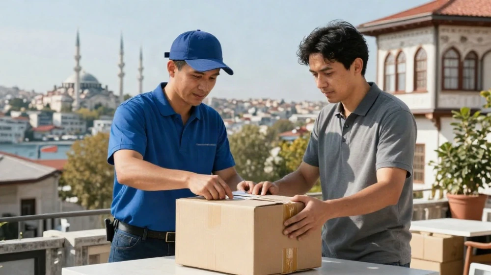 شحن من باب الى باب اسطنبول