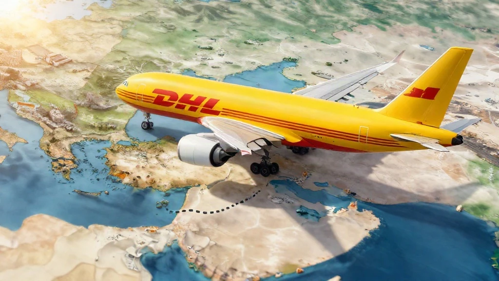 شحن دي اتش ال من